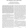 MIMO LMMSE Transceiver Design with Imperfect CSI at Both Ends