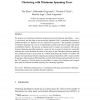 Minimum Spanning Tree Based Clustering Algorithms