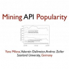 Mining API Popularity