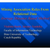 Mining Association Rules from Relational Data - Average Distance Based Method