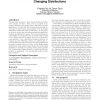 Mining data streams with periodically changing distributions