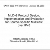 MLDv2 Protocol Design, Implementation and Evaluation for Source-Specific Multicast over IPv6