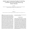 Mobile Agent Computing Paradigm for Building a Flexible Structural Health Monitoring Sensor Network