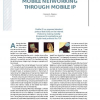Mobile Networking Through Mobile IP