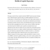 Model assessment plots for multilevel logistic regression