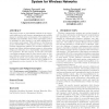 Model-based evaluation of a radio resource management system for wireless networks