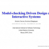 Model-checking Driven Design of Interactive Systems