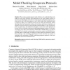 Model Checking Groupware Protocols
