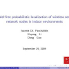 Model-Free Probabilistic Localization of Wireless Sensor Network Nodes in Indoor Environments