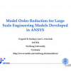 Model Order Reduction for Large Scale Engineering Models Developed in ANSYS