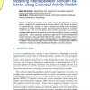 Modeling Interdependent Concern Behavior Using Extended Activity Models