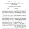 Modeling multicasting in communication spaces by reconfigurable high-level Petri nets