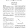 Modeling of NBTI-Induced PMOS Degradation under Arbitrary Dynamic Temperature Variation