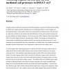 Modeling organic carbon and carbon-mediated soil processes in DSSAT v4.5