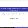 Modeling scenario variability as crosscutting mechanisms