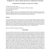 Modified AIC rule for model selection in combination with prior estimated noise models