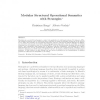 Modular Structural Operational Semantics with Strategies