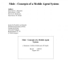 Mole - Concepts of a Mobile Agent System