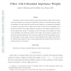 Moment conditions for convergence of particle filters with unbounded importance weights