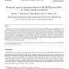 Monaural speech separation based on MAXVQ and CASA for robust speech recognition