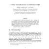 Money and inflation in a nonlinear model