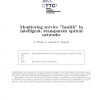 Monitoring Service "Health" in Intelligent, Transparent Optical Networks