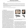 Monocular 3D Reconstruction of Locally Textured Surfaces