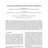 Monte Carlo Bayesian Signal Processing for Wireless Communications
