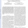 Motion Pattern for the Landing Phase of a Vertical Jump for Humanoid Robots