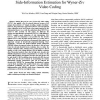 Motion Refinement Based Progressive Side-Information Estimation for Wyner-Ziv Video Coding