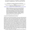 Motivating Learners by Nurturing Animal Companions: My-Pet and Our-Pet