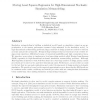 Moving Least Squares Regression for High-Dimensional Stochastic Simulation Metamodeling