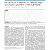 MRCQuant- an accurate LC/MS relative isotopic quantification algorithm on TOF instruments