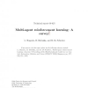 Multi-Agent Reinforcement Learning: A Survey