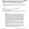 Multi-agent systems in epidemiology: a first step for computational biology in the study of vector-borne disease transmission