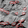 Multi-scale Features for Detection and Segmentation of Rocks in Mars Images