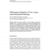 Multi-team Facilitation of Very Largescale Distributed Meetings