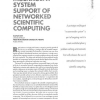 Multiagent System Support of Networked Scientific Computing