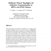 Multicast Virtual Topologies for Collective Communication in MPCs and ATM Clusters