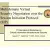 Multidomain Virtual Security Negotiation over the Session Initiation Protocol (SIP)