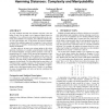Multiple Referenda and Multiwinner Elections Using Hamming Distances: Complexity and Manipulability