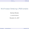 MultiProcessor Scheduling is PLS-Complete