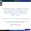 Multithreading of Kostka Numbers Computation for the BonjourGrid Meta-desktop Grid Middleware