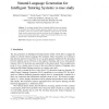 Natural Language Generation for Intelligent Tutoring Systems: a case study