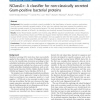 NClassG+: A classifier for non-classically secreted Gram-positive bacterial proteins
