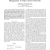 Network-Calculus-Based Analysis of Power Management in Video Sensor Networks