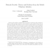 Network growth: Theory and evidence from the mobile telephone industry