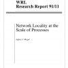 Network Locality at the Scale of Processes