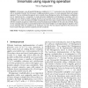 New bit-parallel Montgomery multiplier for trinomials using squaring operation