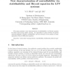 New characterization of controllability via stabilizability and Riccati equation for LTV systems